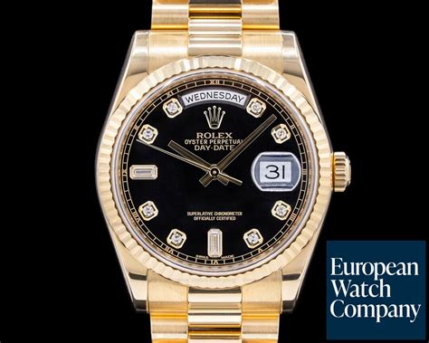 rolex 118238 black